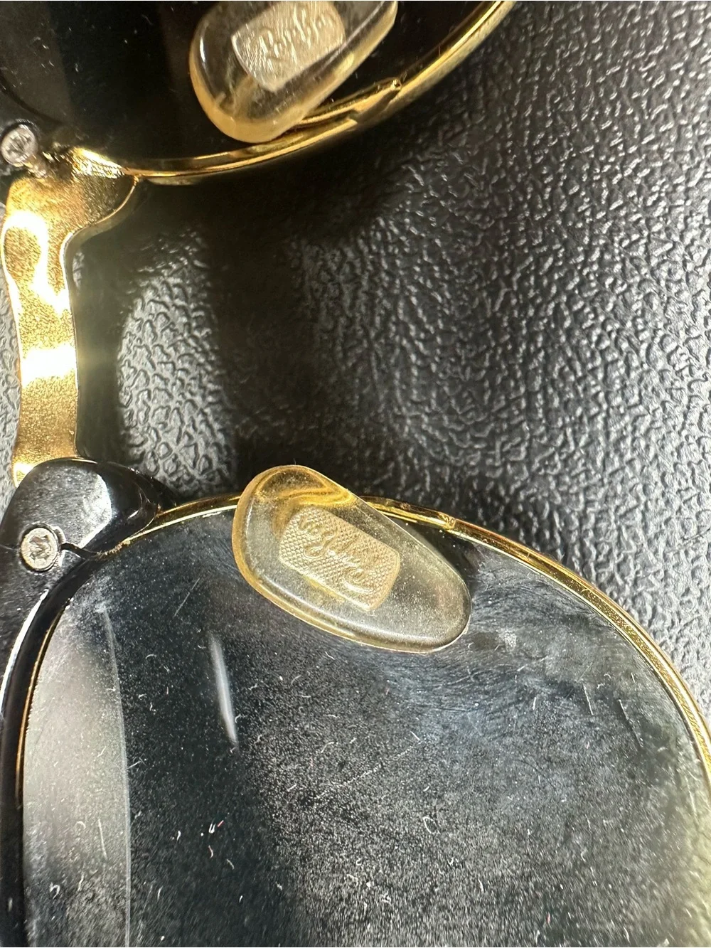 Ray-Ban Clubmaster Classic sunglasses Black Frames with Gold